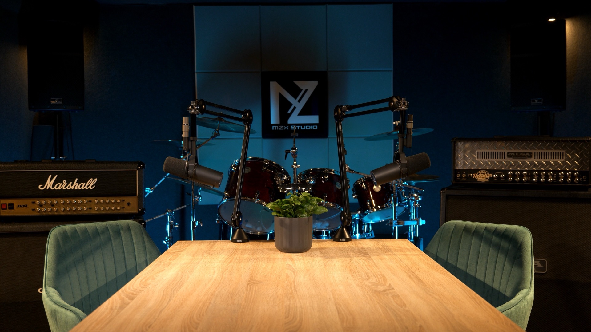 Studio C — oświetlenie morskie